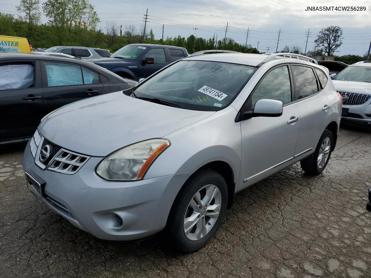 2012 Nissan Rogue S VIN: JN8AS5MT4CW256289 Lot: 49741154