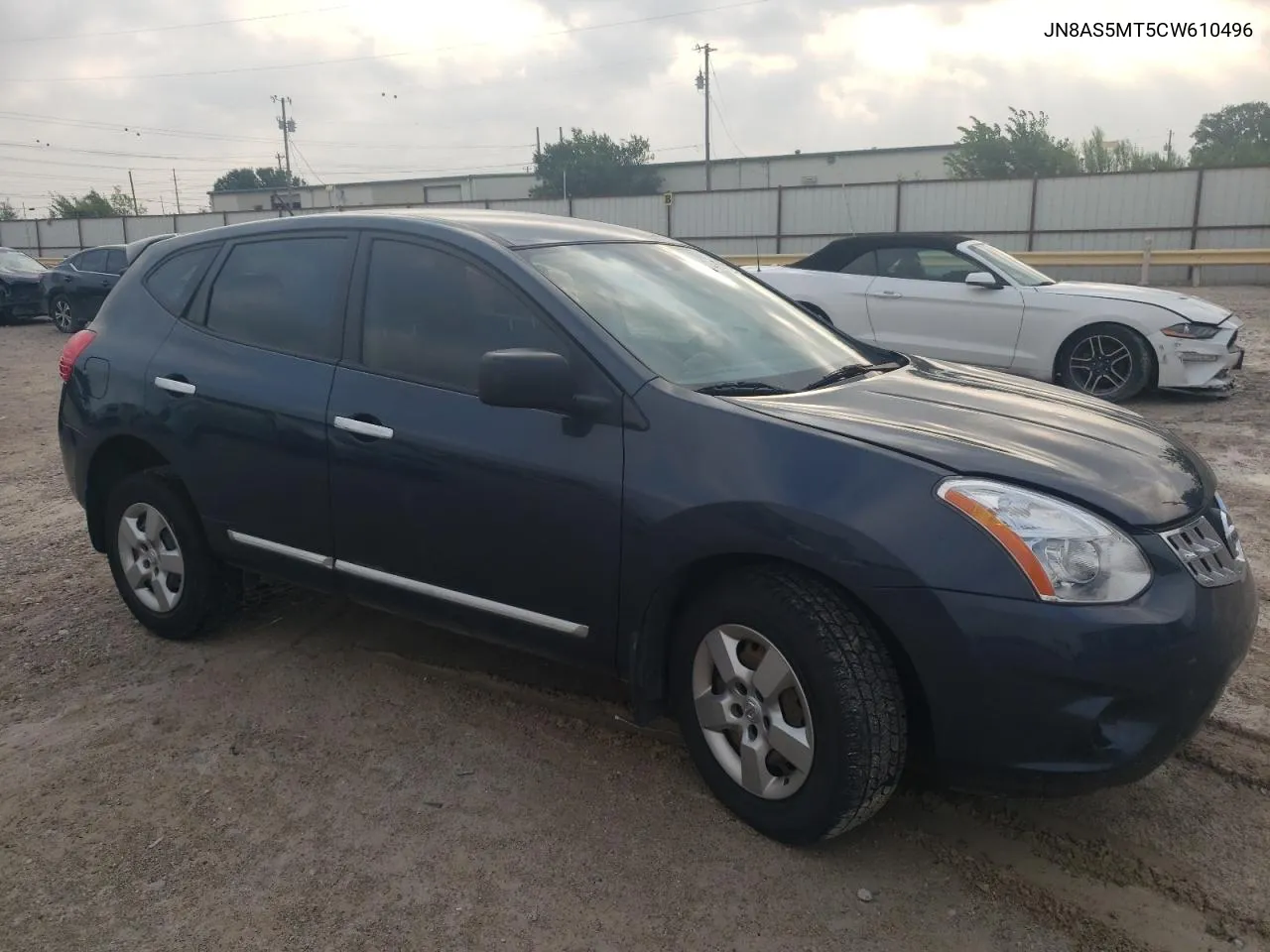 2012 Nissan Rogue S VIN: JN8AS5MT5CW610496 Lot: 56468854