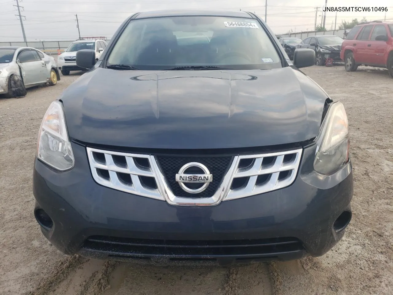 JN8AS5MT5CW610496 2012 Nissan Rogue S