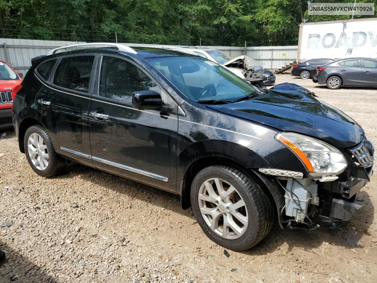 2012 Nissan Rogue S VIN: JN8AS5MVXCW410926 Lot: 57529644