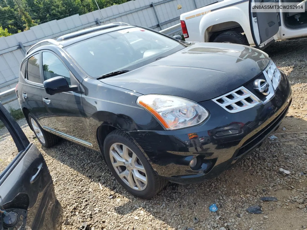 JN8AS5MT3CW252914 2012 Nissan Rogue S