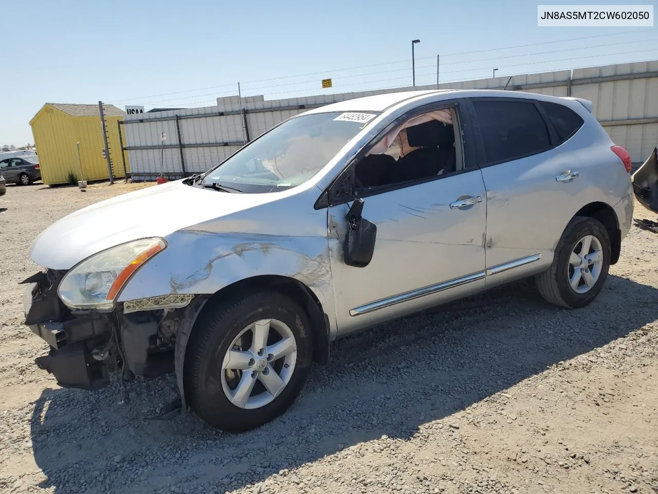 2012 Nissan Rogue S VIN: JN8AS5MT2CW602050 Lot: 64482954