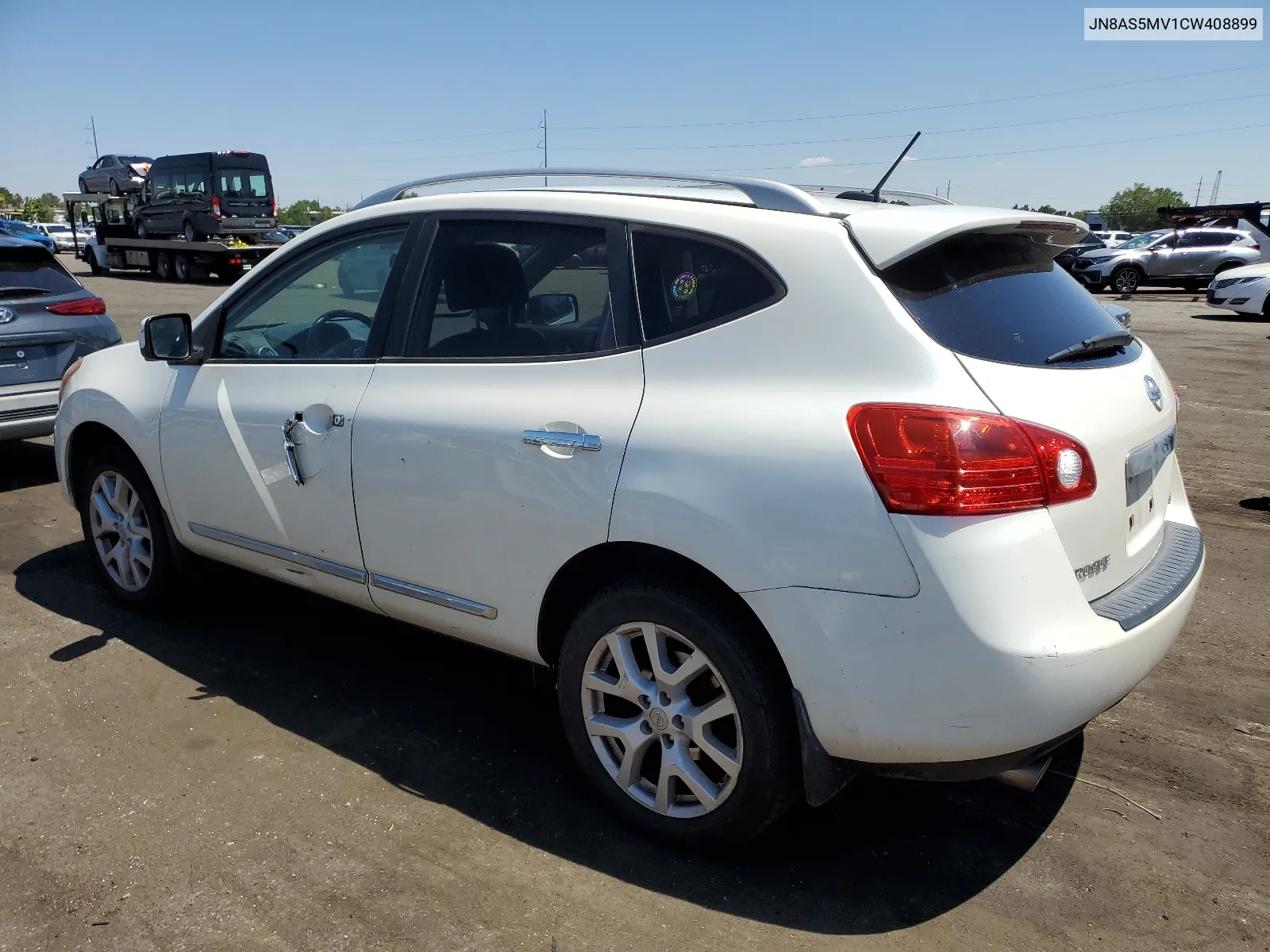 2012 Nissan Rogue S VIN: JN8AS5MV1CW408899 Lot: 65290024