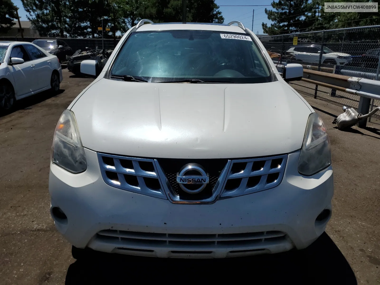 2012 Nissan Rogue S VIN: JN8AS5MV1CW408899 Lot: 65290024