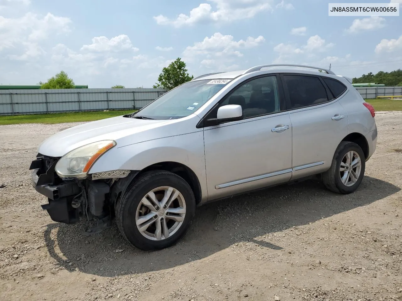 2012 Nissan Rogue S VIN: JN8AS5MT6CW600656 Lot: 65496294