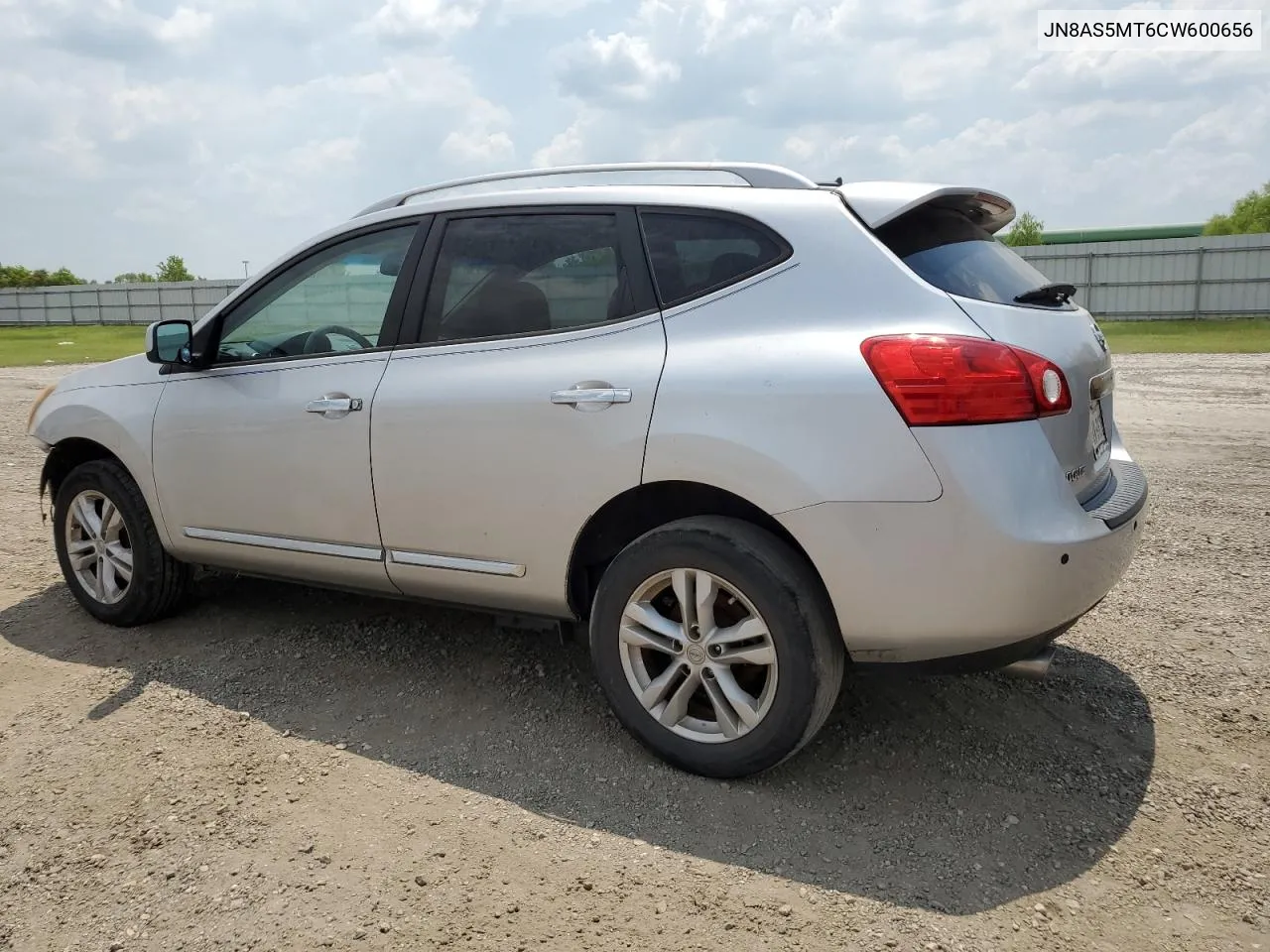 2012 Nissan Rogue S VIN: JN8AS5MT6CW600656 Lot: 65496294