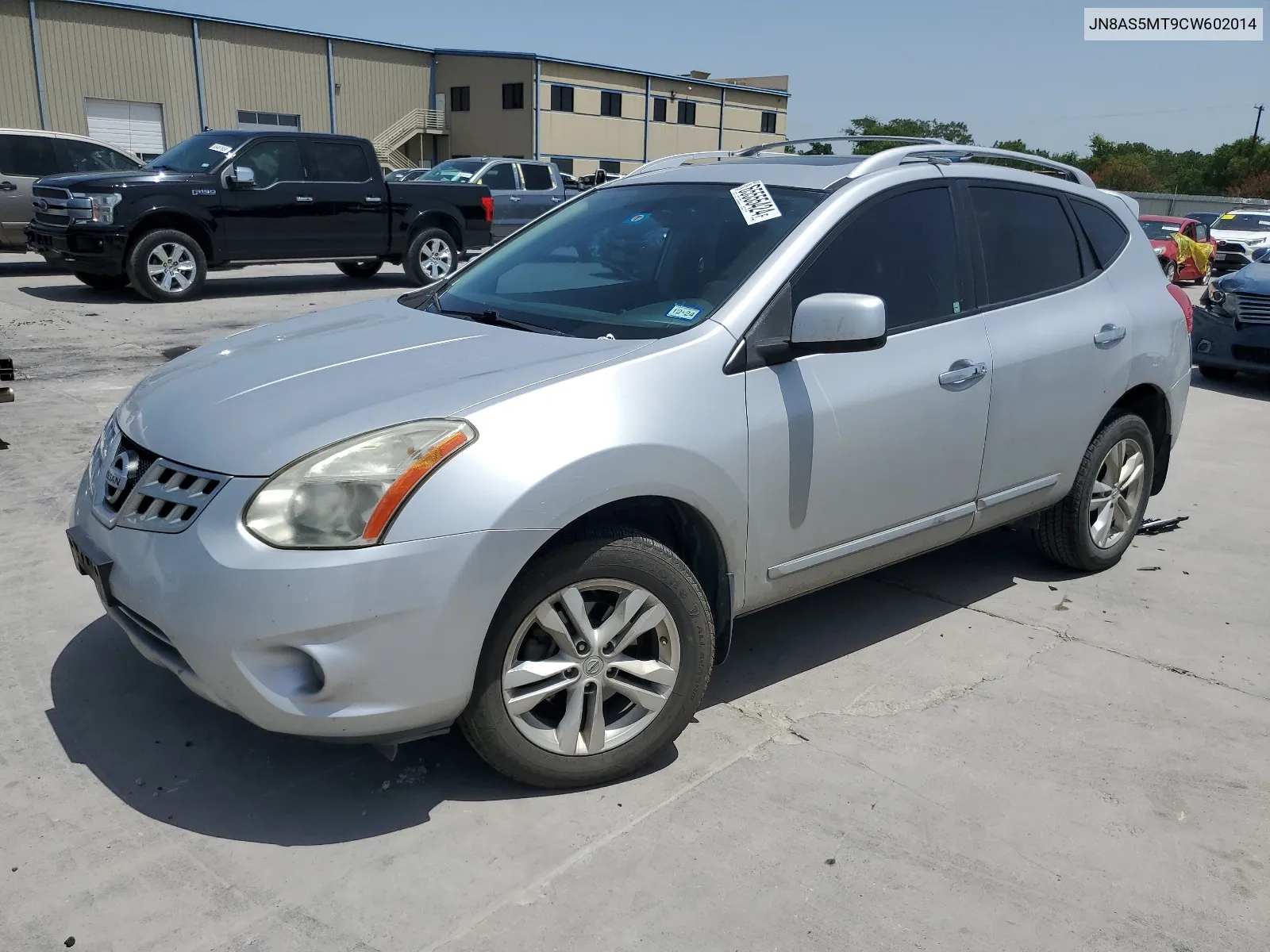 JN8AS5MT9CW602014 2012 Nissan Rogue S