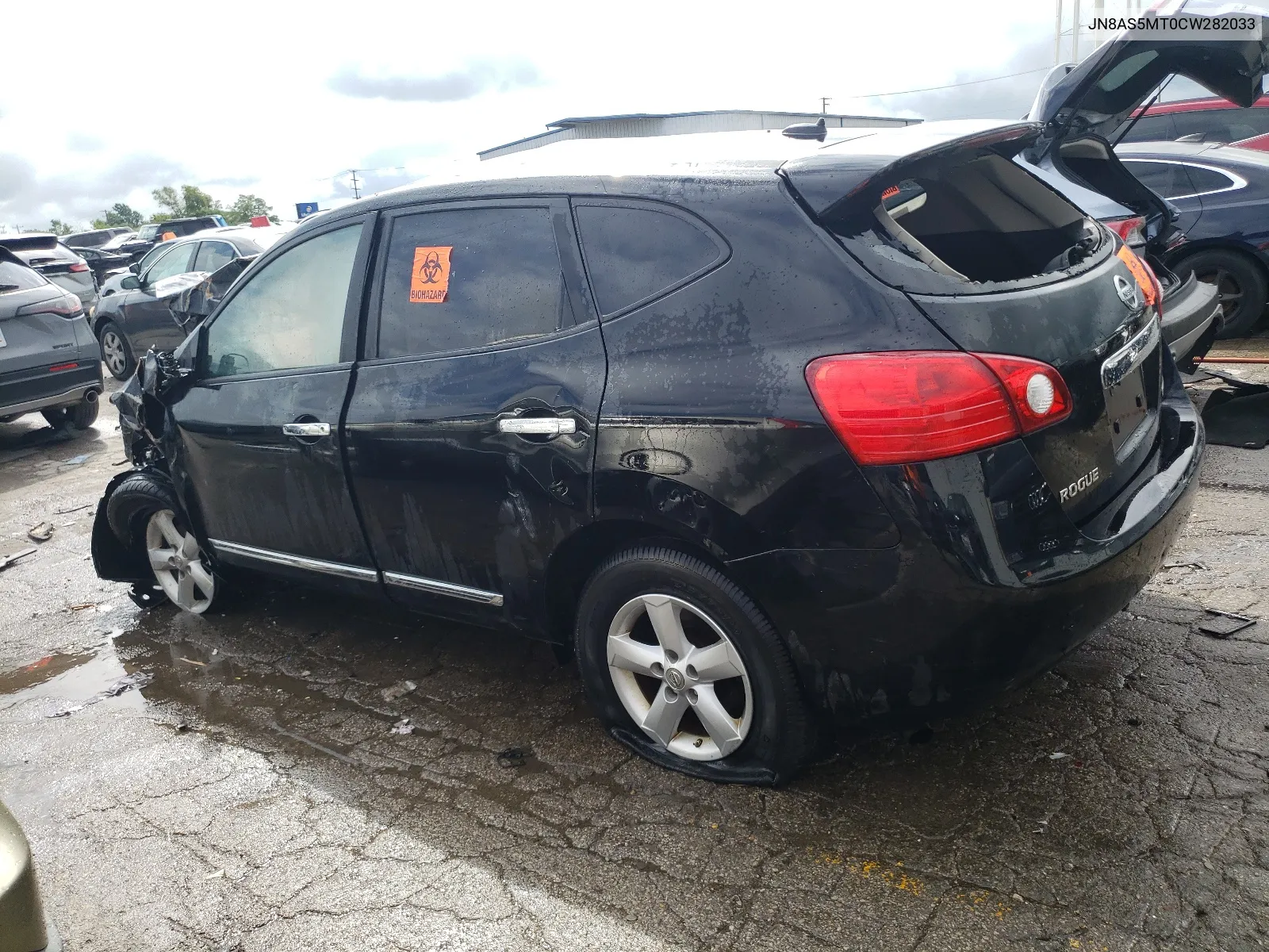 2012 Nissan Rogue S VIN: JN8AS5MT0CW282033 Lot: 66975104