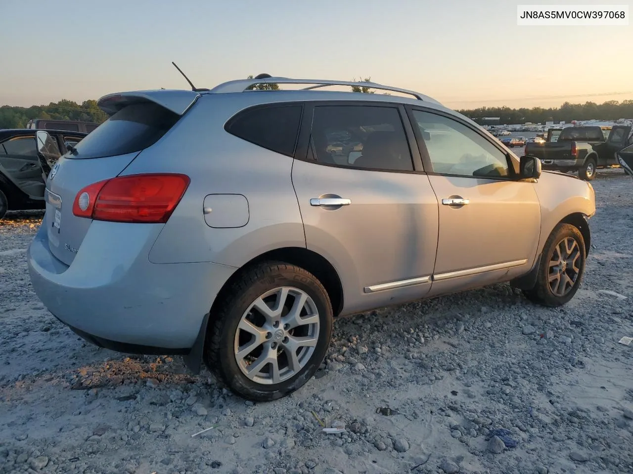 2012 Nissan Rogue S VIN: JN8AS5MV0CW397068 Lot: 67038484