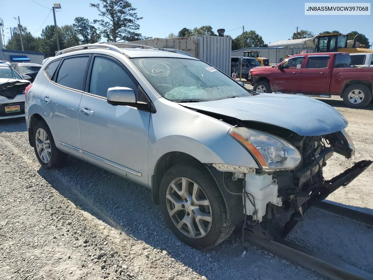 2012 Nissan Rogue S VIN: JN8AS5MV0CW397068 Lot: 67038484