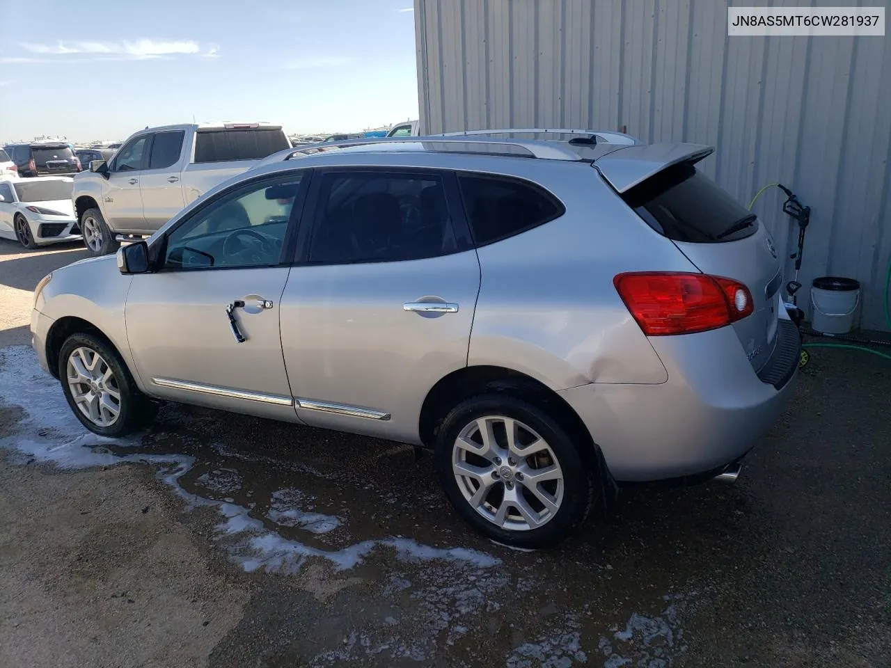 2012 Nissan Rogue S VIN: JN8AS5MT6CW281937 Lot: 67711244