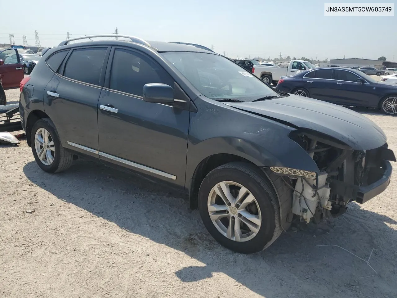 2012 Nissan Rogue S VIN: JN8AS5MT5CW605749 Lot: 68292494