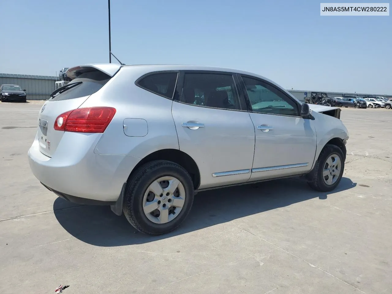 2012 Nissan Rogue S VIN: JN8AS5MT4CW280222 Lot: 68434944