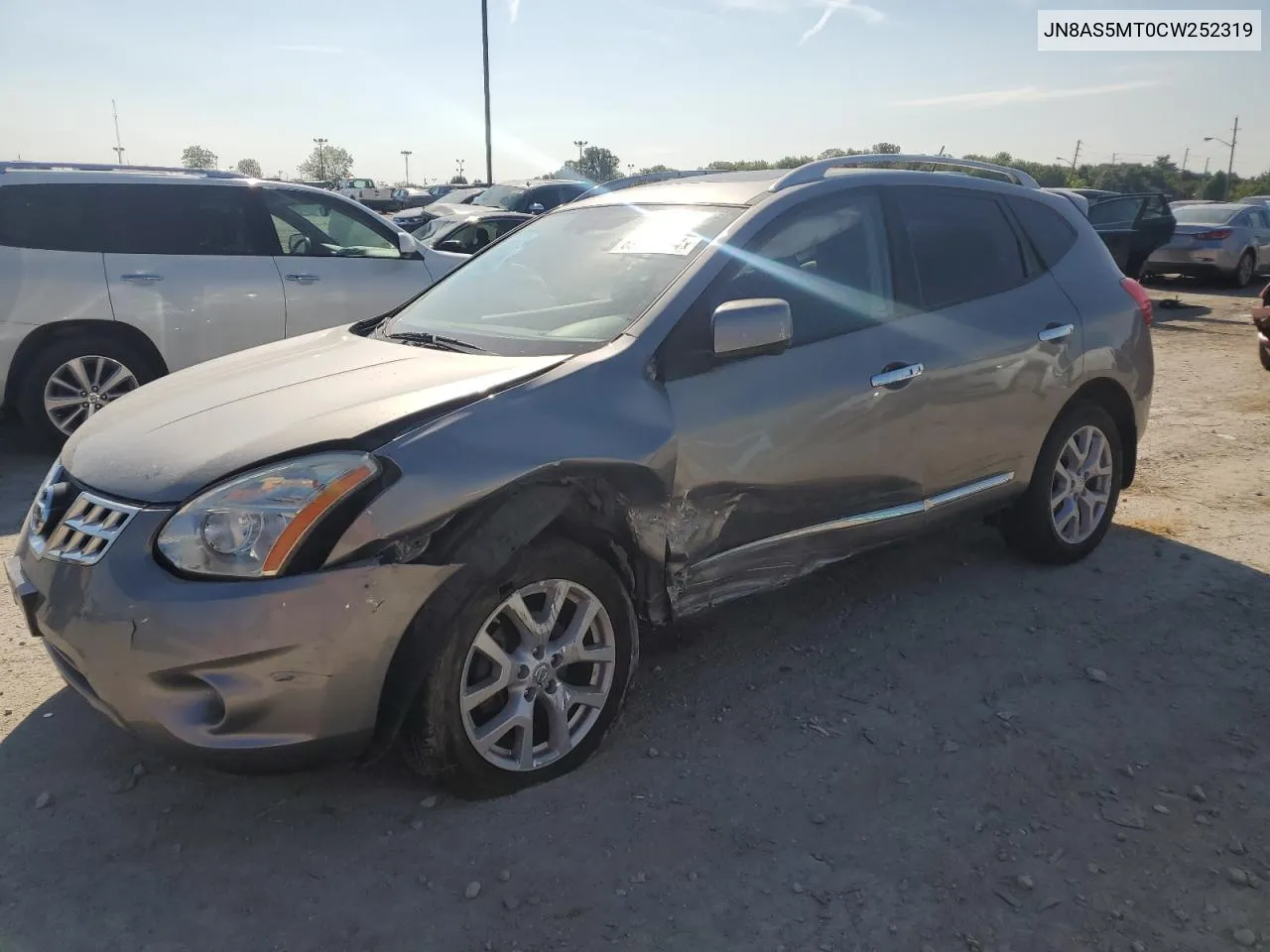 2012 Nissan Rogue S VIN: JN8AS5MT0CW252319 Lot: 69190054