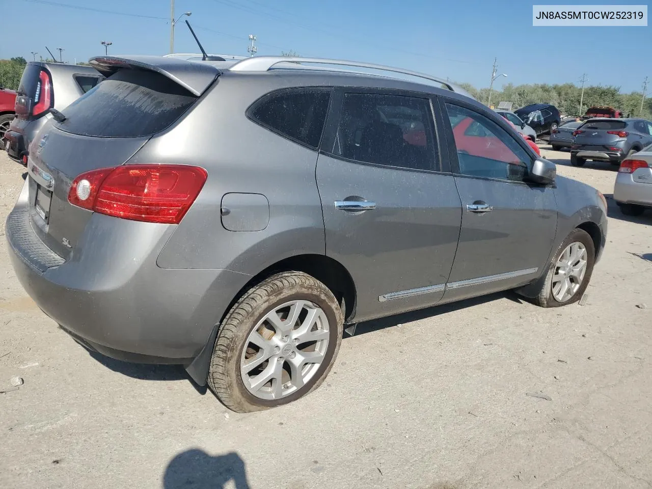 2012 Nissan Rogue S VIN: JN8AS5MT0CW252319 Lot: 69190054