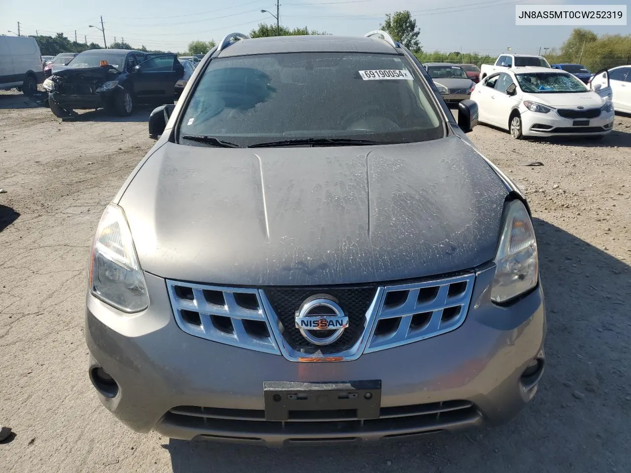 JN8AS5MT0CW252319 2012 Nissan Rogue S