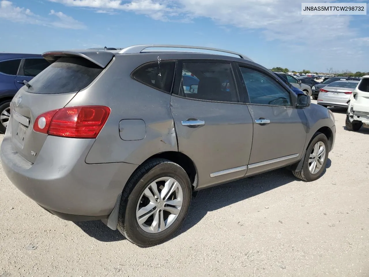 2012 Nissan Rogue S VIN: JN8AS5MT7CW298732 Lot: 69243864