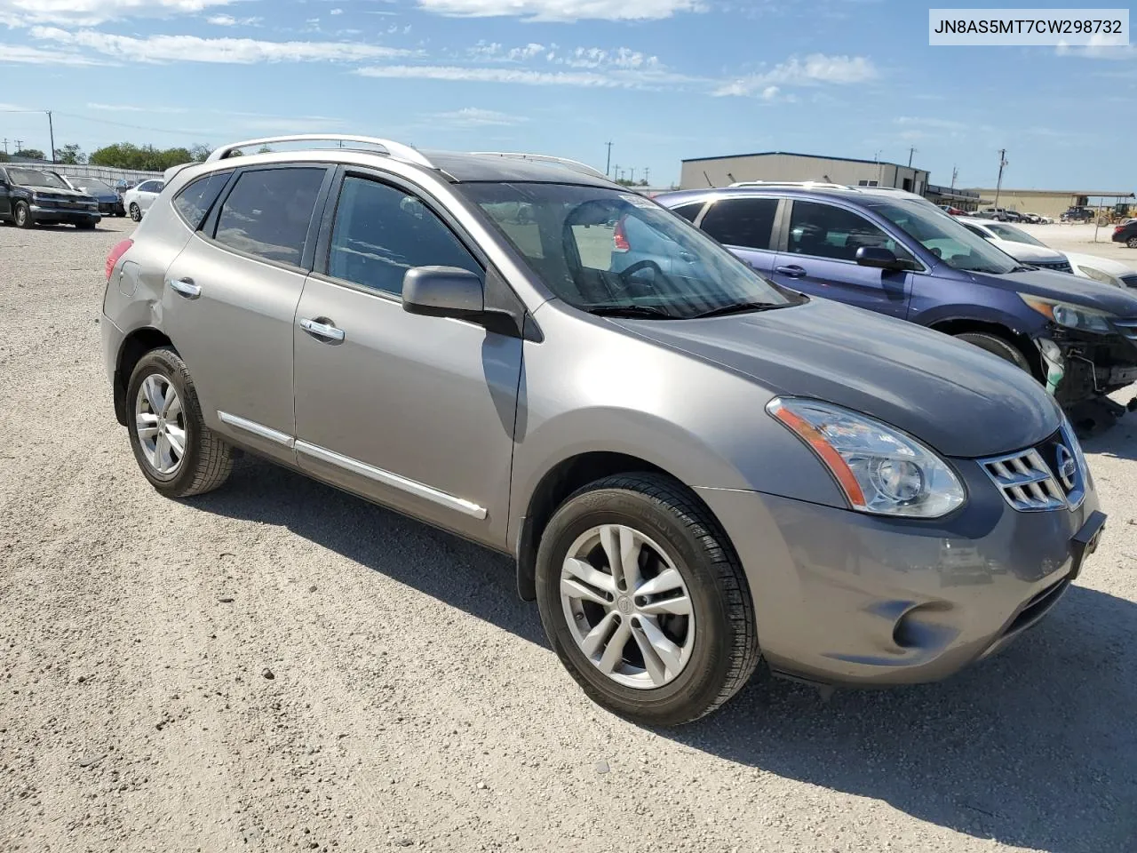 JN8AS5MT7CW298732 2012 Nissan Rogue S