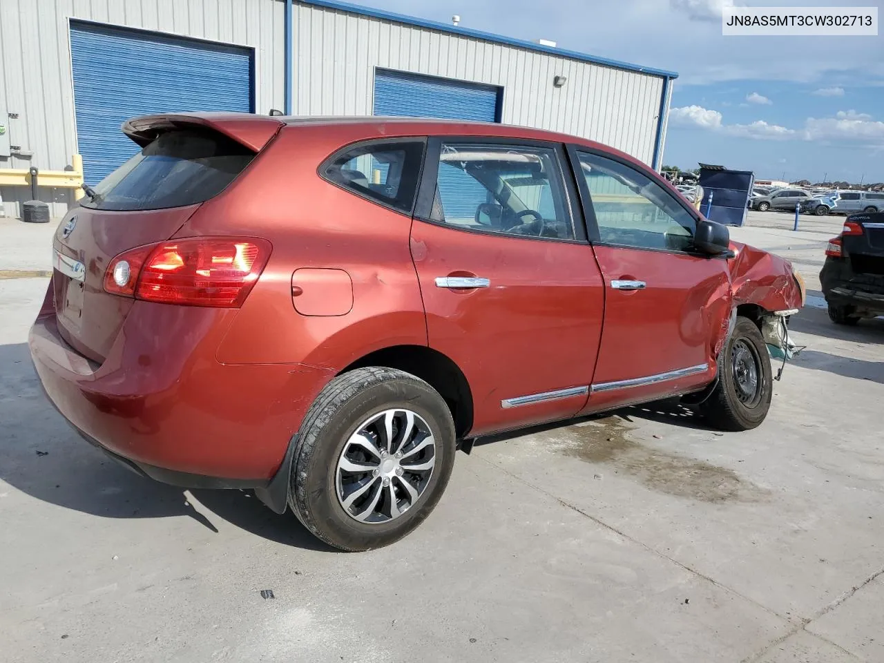 JN8AS5MT3CW302713 2012 Nissan Rogue S