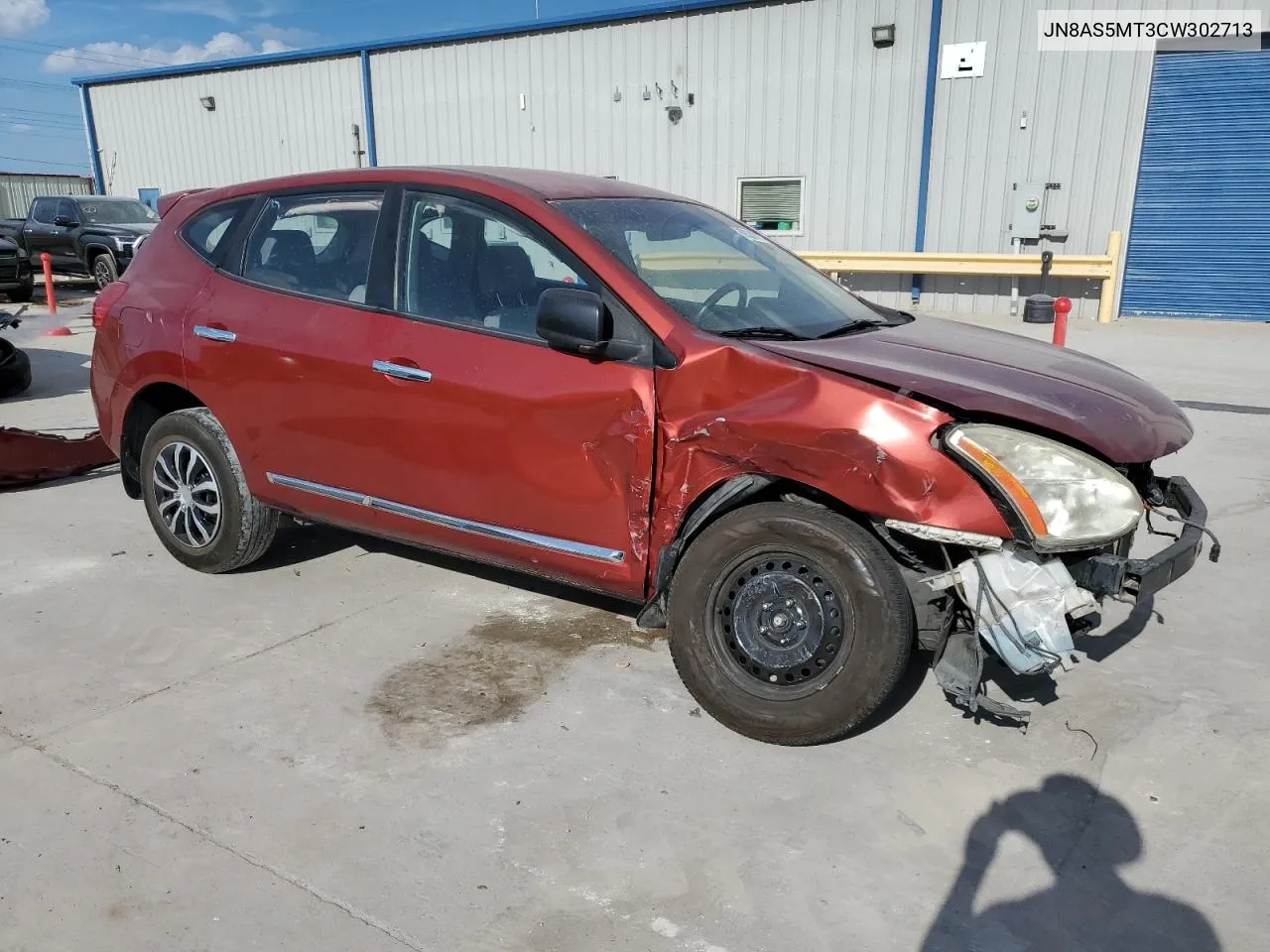 2012 Nissan Rogue S VIN: JN8AS5MT3CW302713 Lot: 69331014