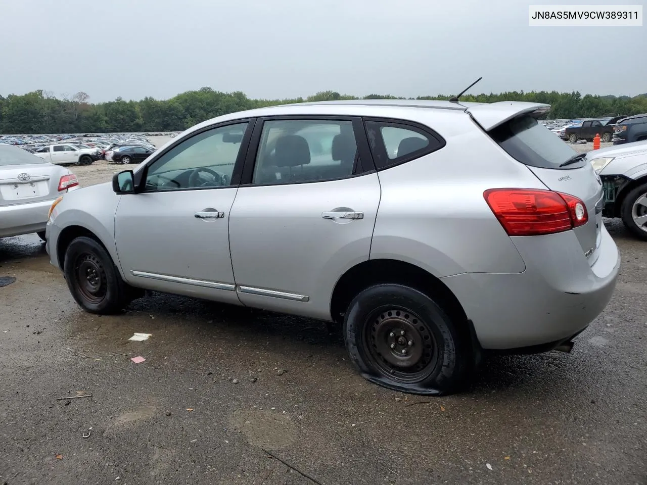 2012 Nissan Rogue S VIN: JN8AS5MV9CW389311 Lot: 70091104