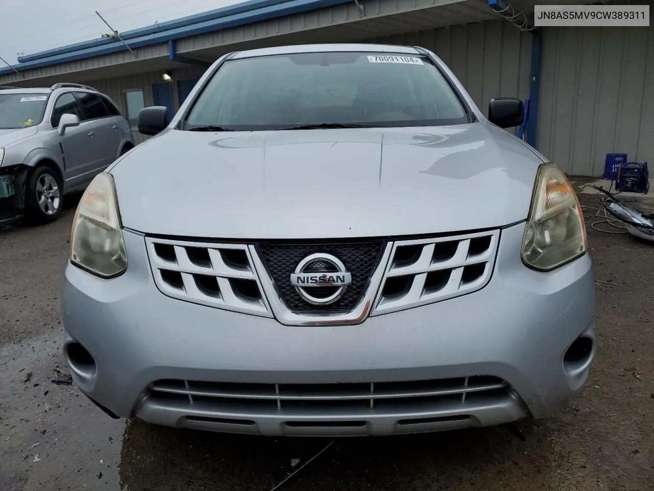 2012 Nissan Rogue S VIN: JN8AS5MV9CW389311 Lot: 70091104