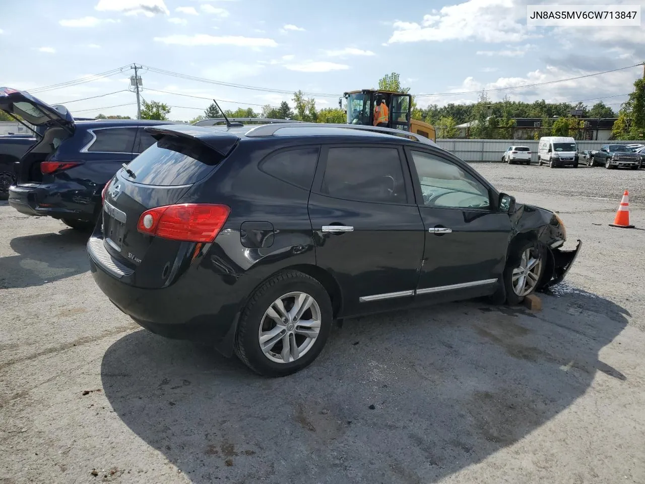 2012 Nissan Rogue S VIN: JN8AS5MV6CW713847 Lot: 70097344