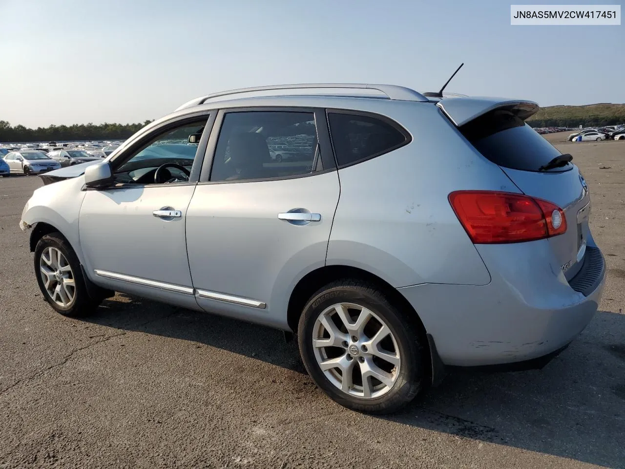 2012 Nissan Rogue S VIN: JN8AS5MV2CW417451 Lot: 70340654