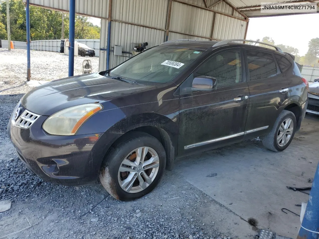 2012 Nissan Rogue S VIN: JN8AS5MT4CW271794 Lot: 70589384