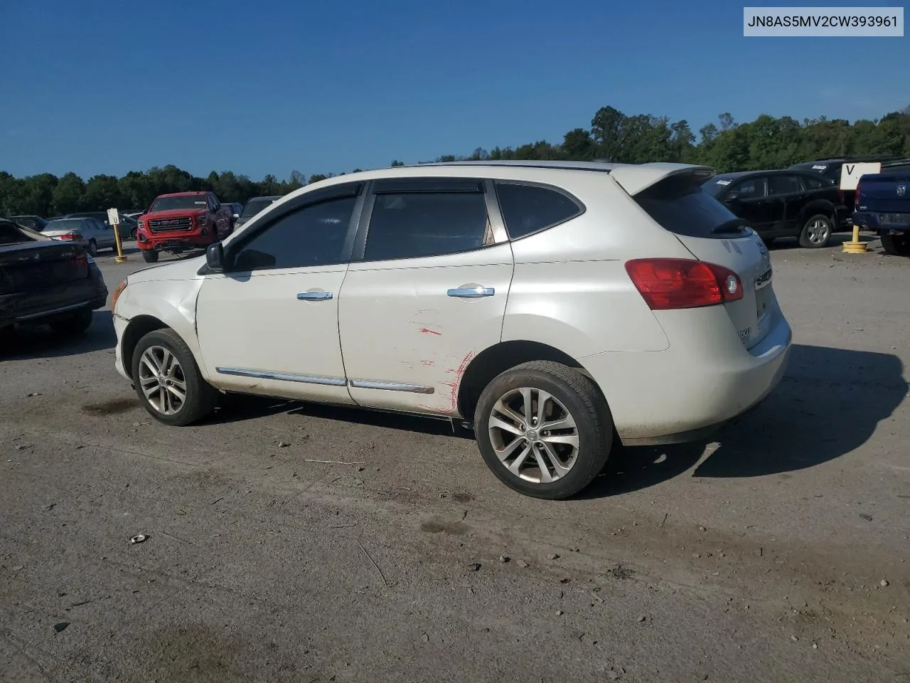 2012 Nissan Rogue S VIN: JN8AS5MV2CW393961 Lot: 70618554