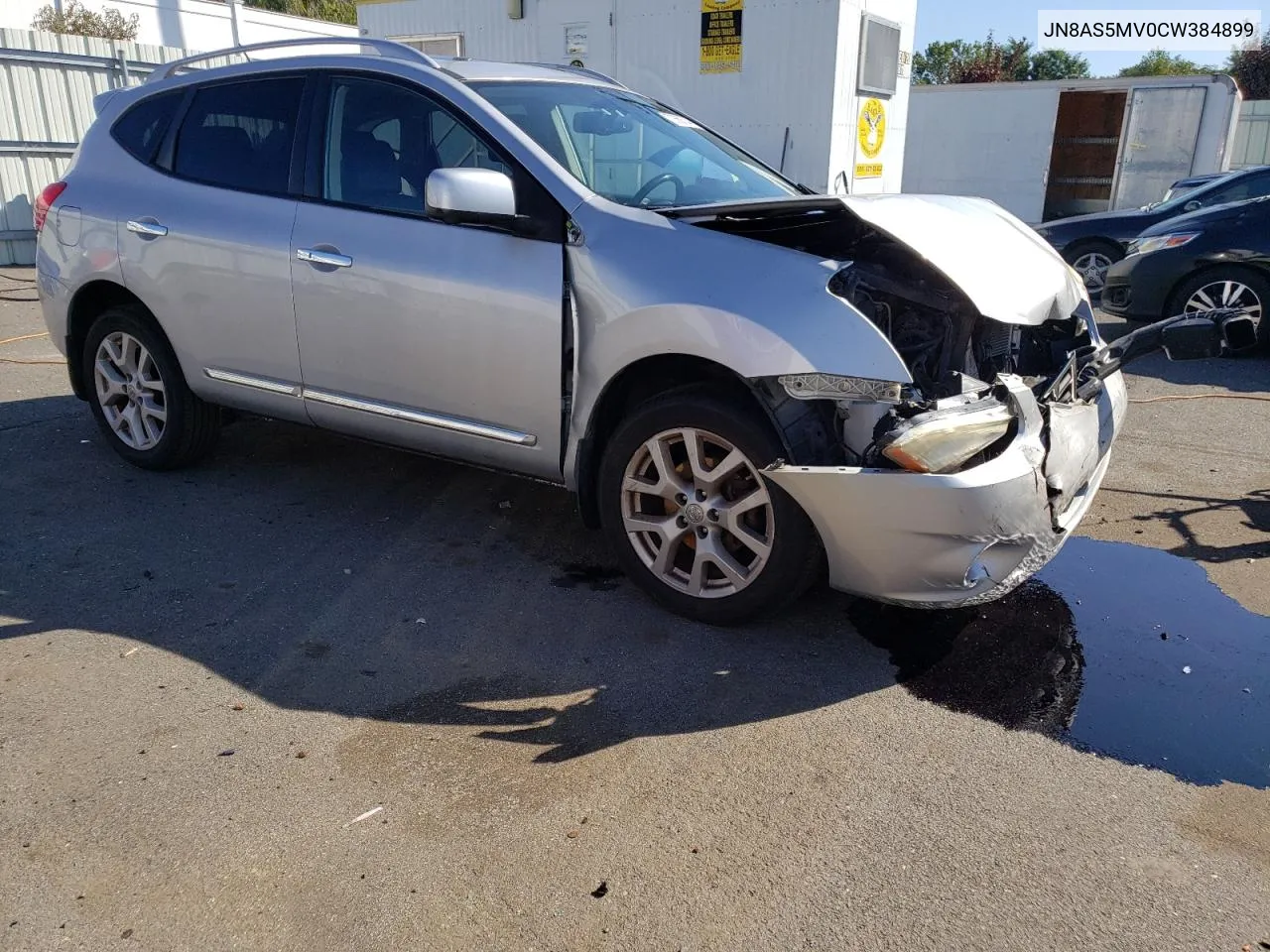 2012 Nissan Rogue S VIN: JN8AS5MV0CW384899 Lot: 70658744