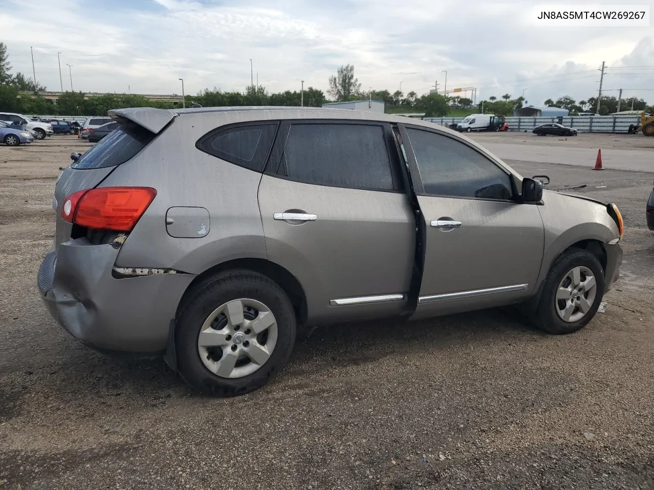 2012 Nissan Rogue S VIN: JN8AS5MT4CW269267 Lot: 70684274