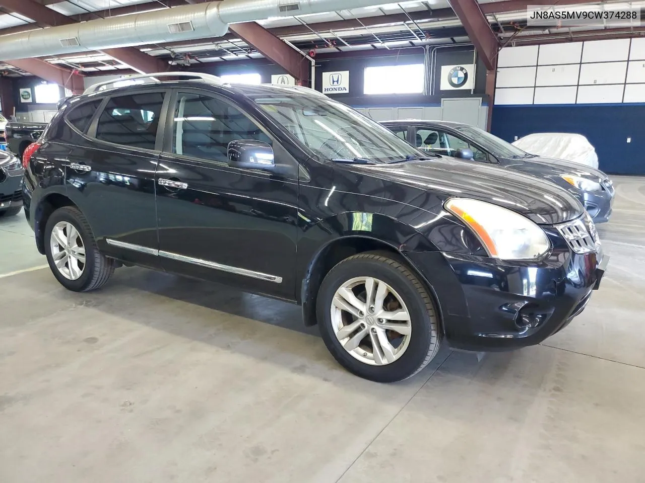 2012 Nissan Rogue S VIN: JN8AS5MV9CW374288 Lot: 71338284