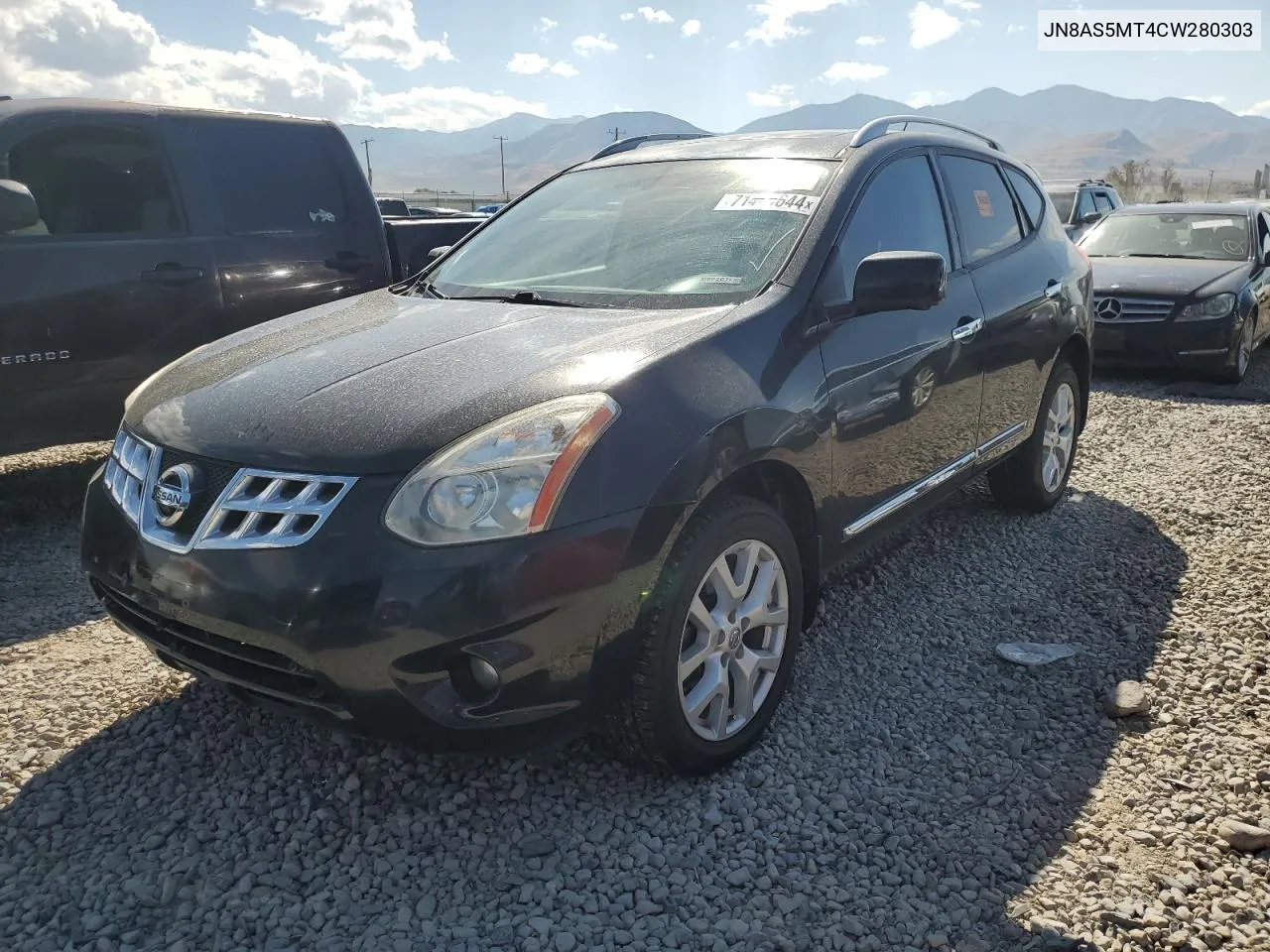 2012 Nissan Rogue S VIN: JN8AS5MT4CW280303 Lot: 71444644