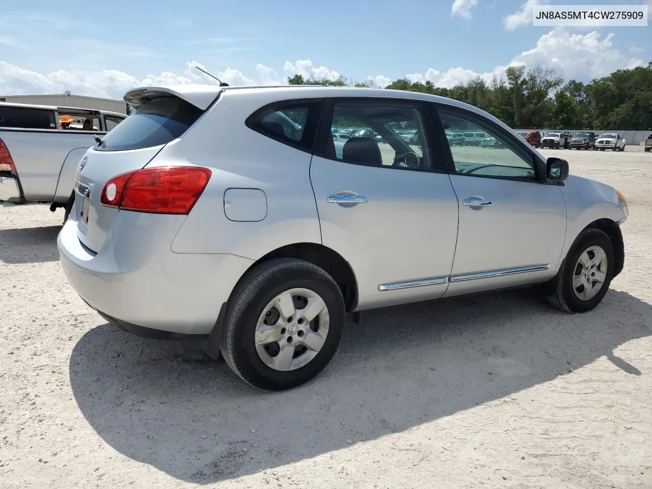 2012 Nissan Rogue S VIN: JN8AS5MT4CW275909 Lot: 71502414