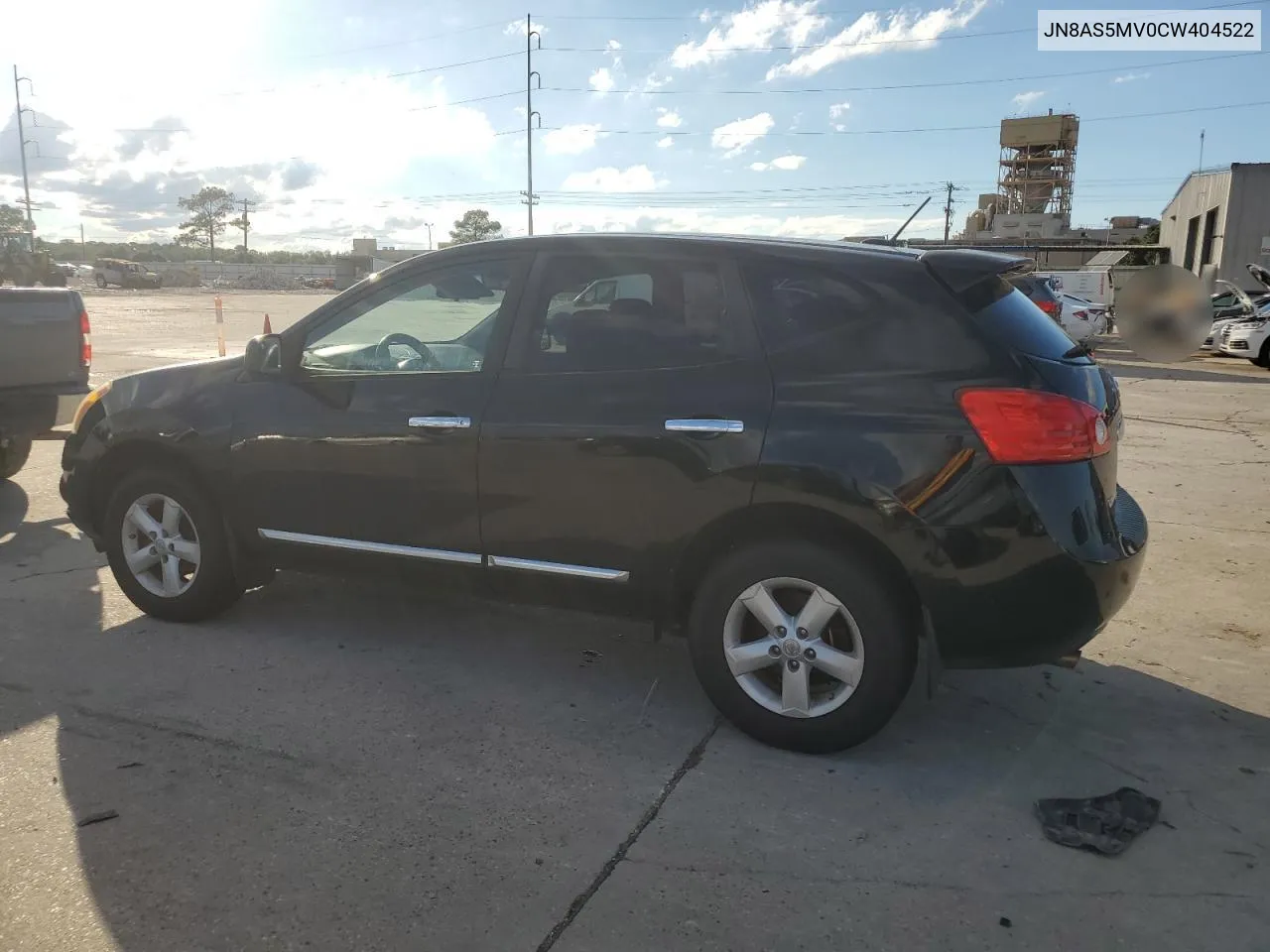 2012 Nissan Rogue S VIN: JN8AS5MV0CW404522 Lot: 71584134