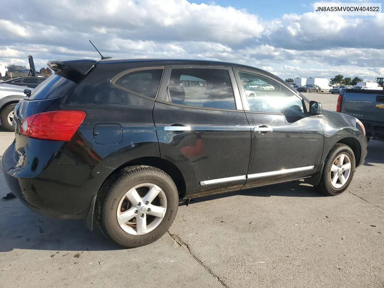 2012 Nissan Rogue S VIN: JN8AS5MV0CW404522 Lot: 71584134