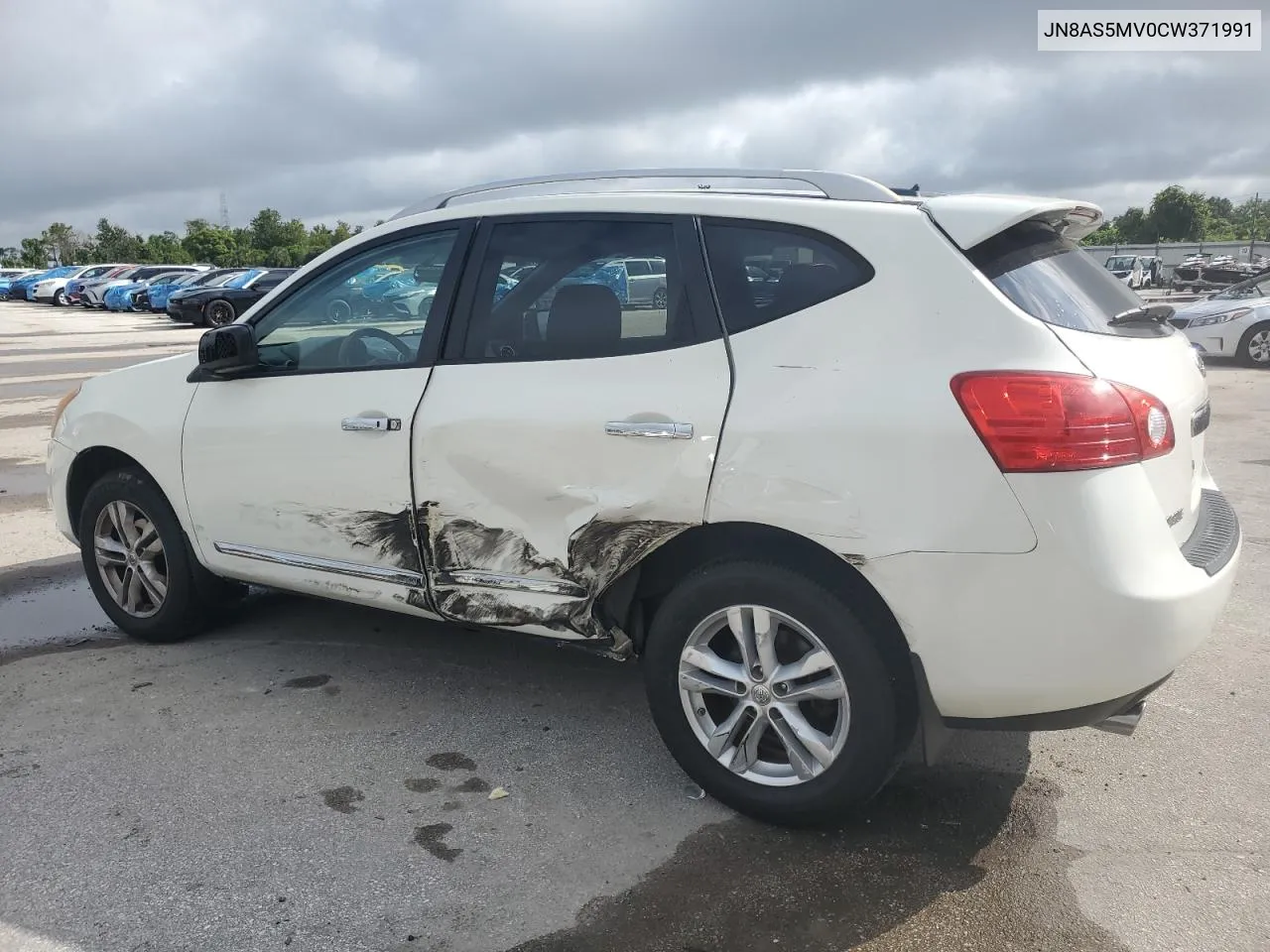 2012 Nissan Rogue S VIN: JN8AS5MV0CW371991 Lot: 71616404