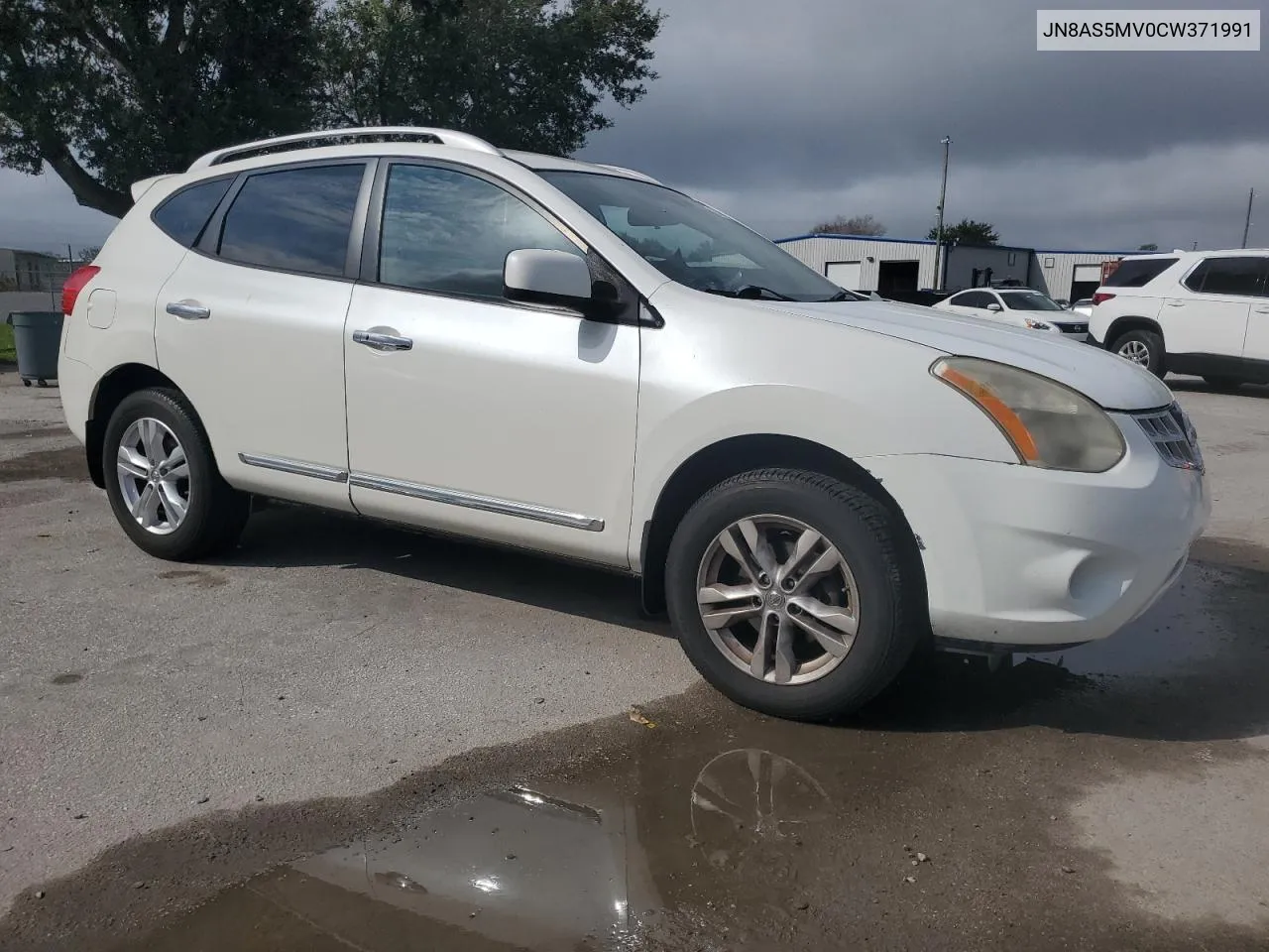 2012 Nissan Rogue S VIN: JN8AS5MV0CW371991 Lot: 71616404