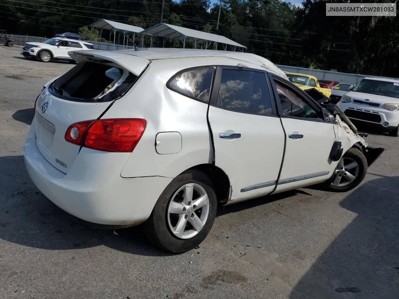 2012 Nissan Rogue S VIN: JN8AS5MTXCW281083 Lot: 71988044