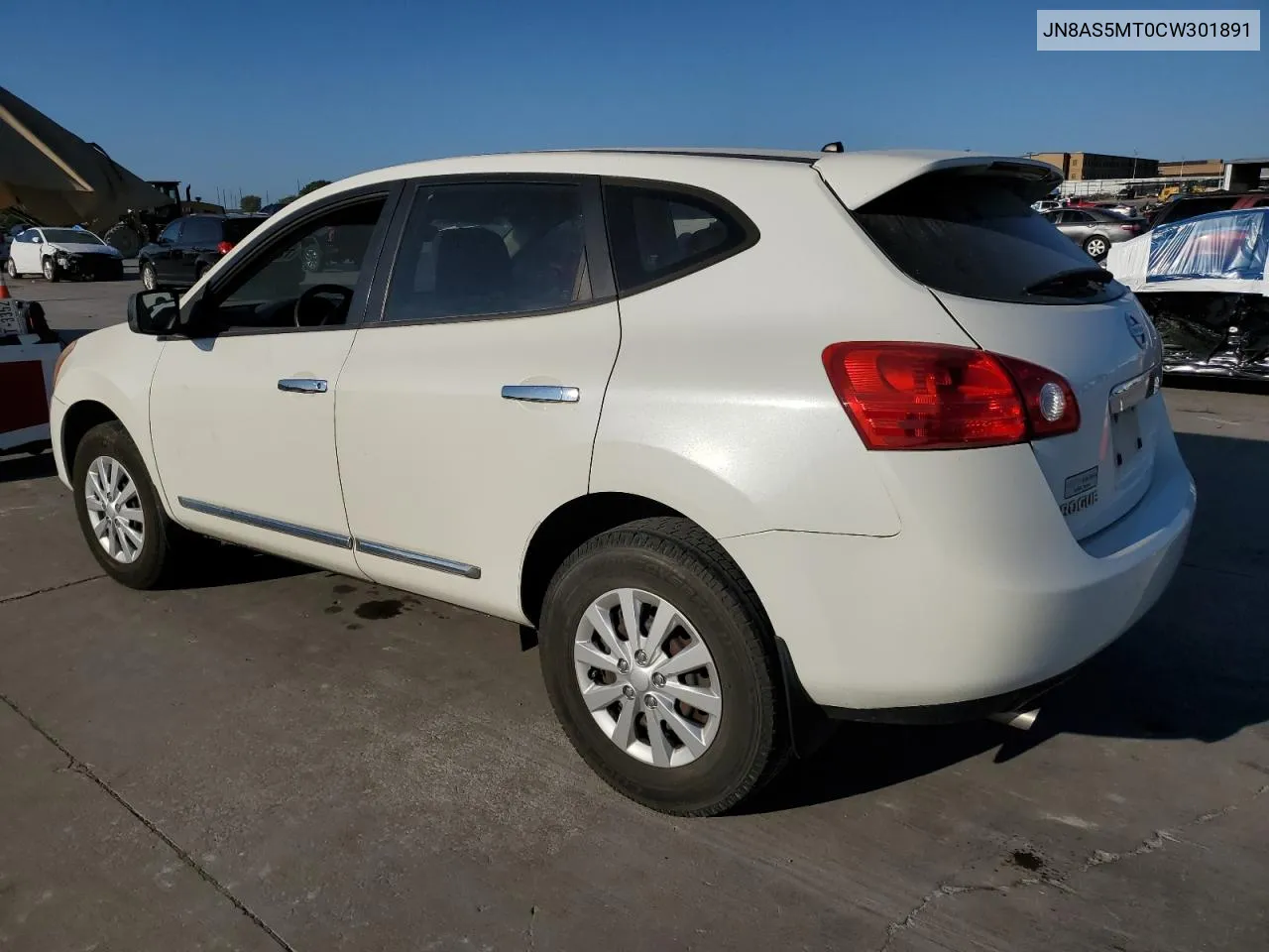 JN8AS5MT0CW301891 2012 Nissan Rogue S