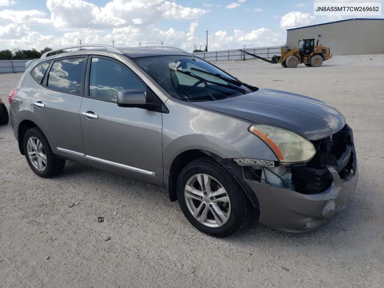 2012 Nissan Rogue S VIN: JN8AS5MT7CW269652 Lot: 72070604