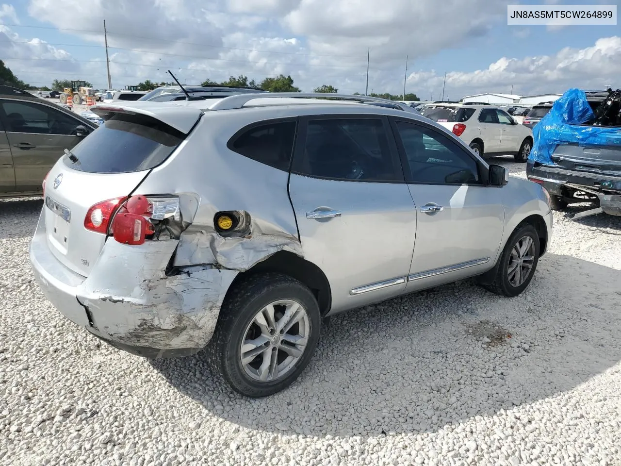 2012 Nissan Rogue S VIN: JN8AS5MT5CW264899 Lot: 72084174