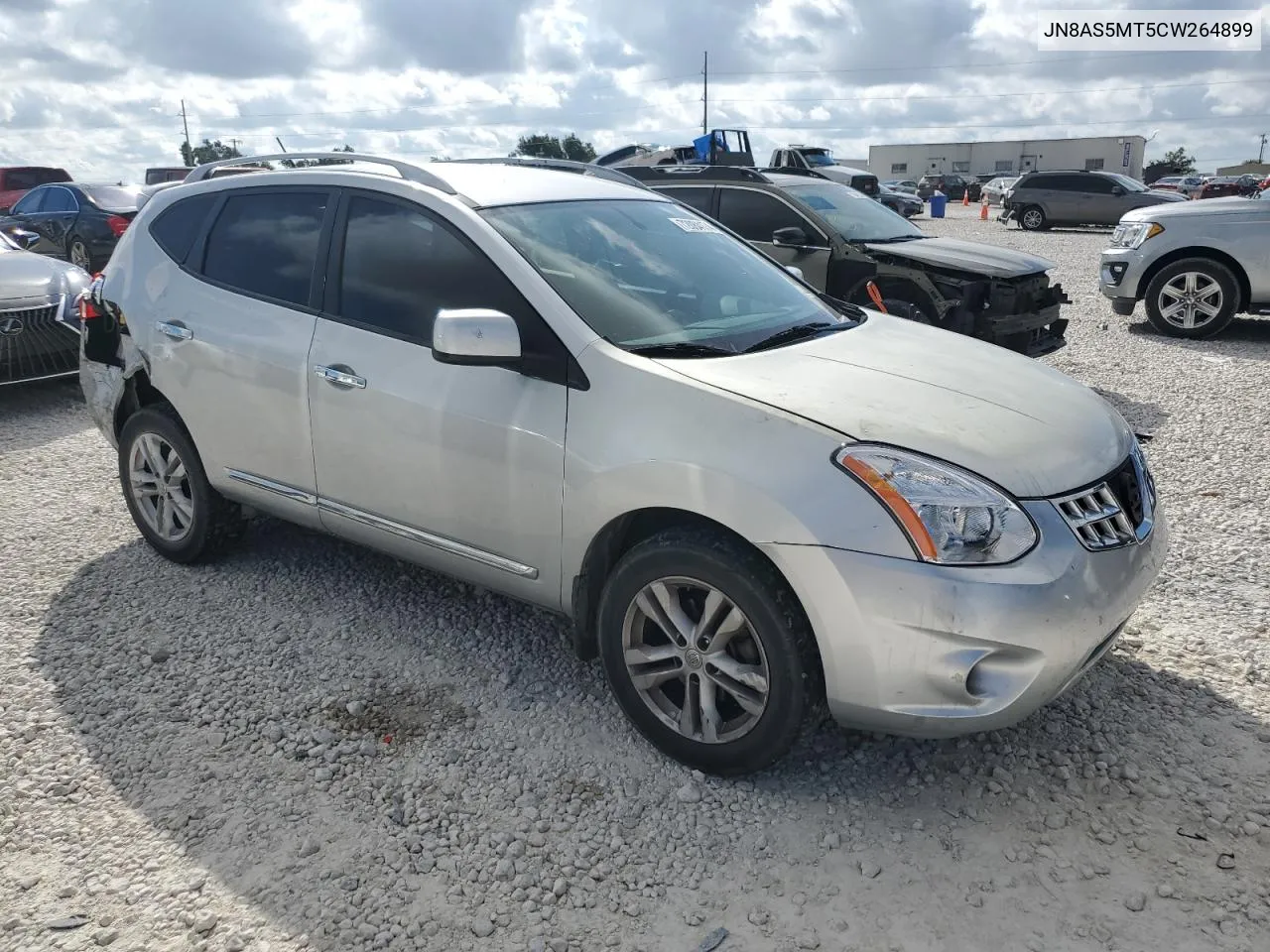 2012 Nissan Rogue S VIN: JN8AS5MT5CW264899 Lot: 72084174