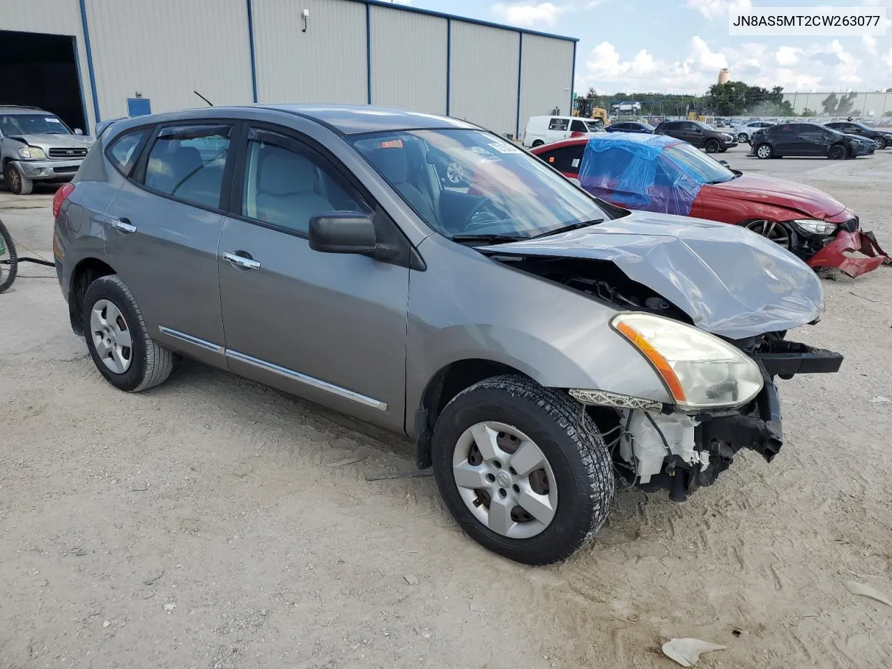 2012 Nissan Rogue S VIN: JN8AS5MT2CW263077 Lot: 72153924