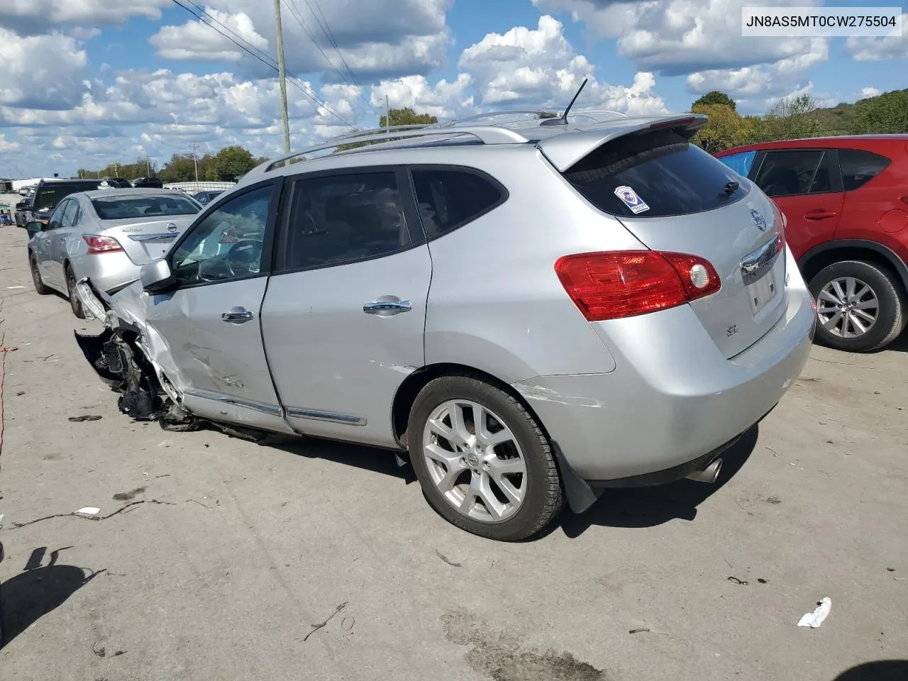 2012 Nissan Rogue S VIN: JN8AS5MT0CW275504 Lot: 72394724