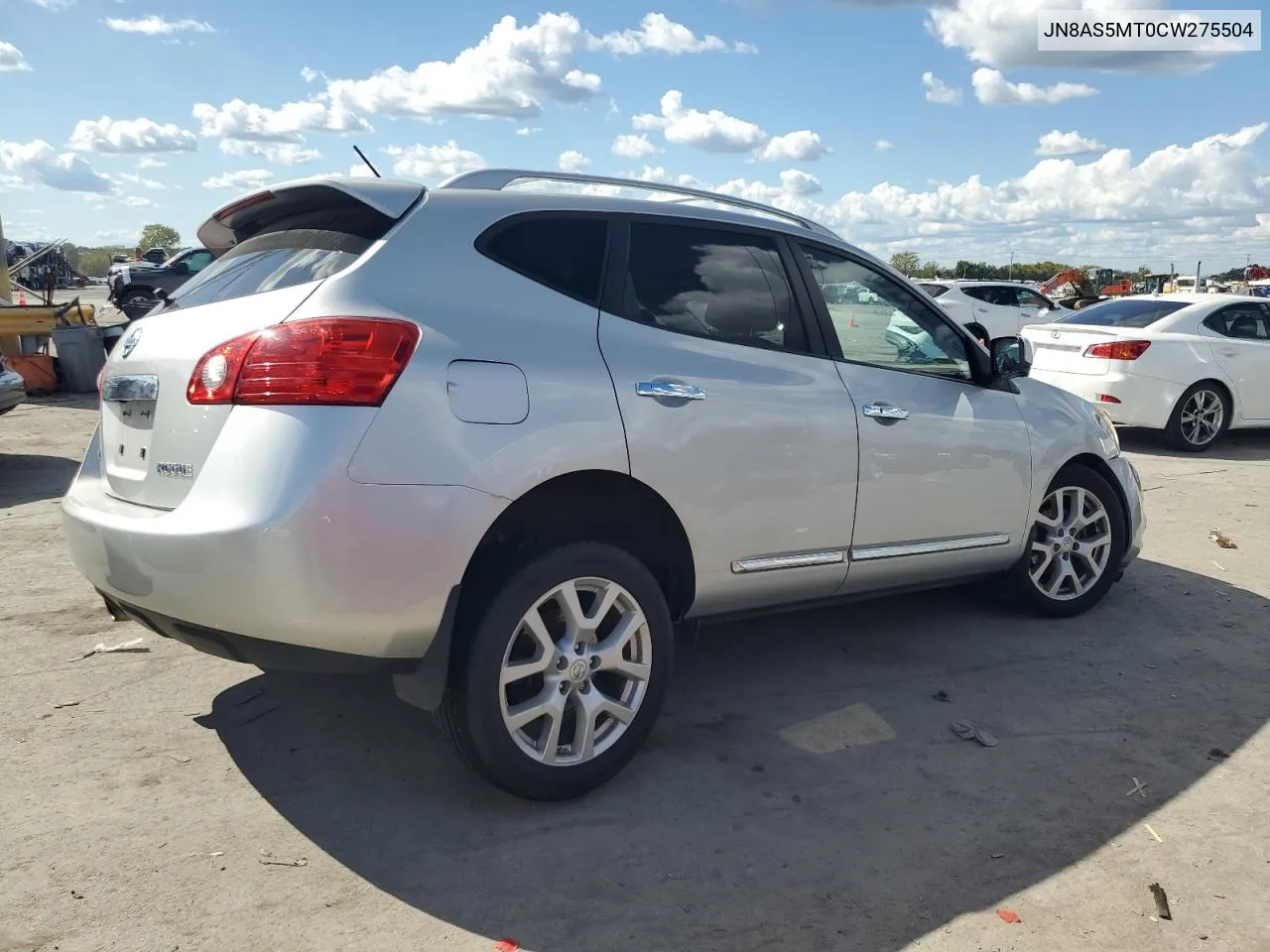 2012 Nissan Rogue S VIN: JN8AS5MT0CW275504 Lot: 72394724