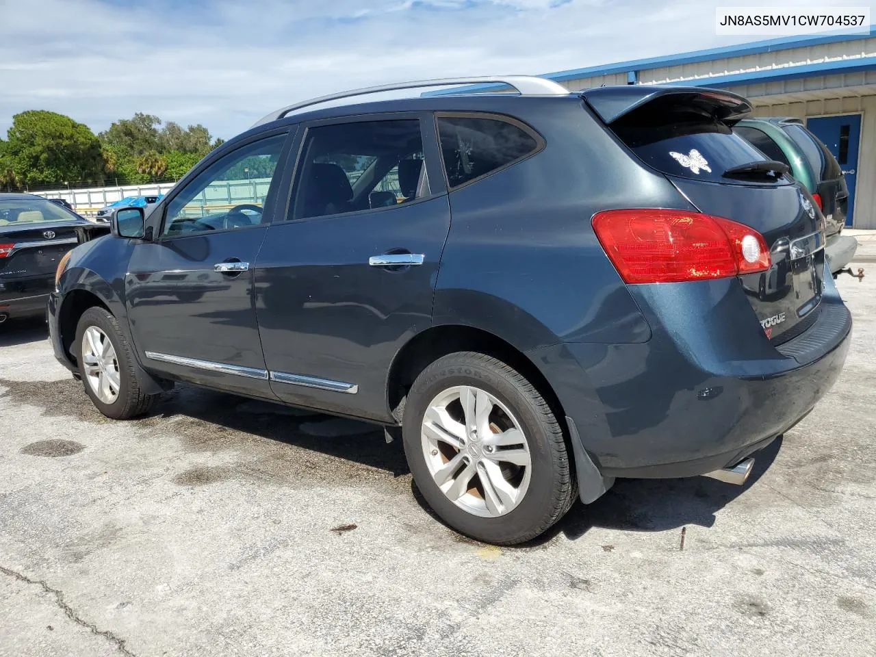 2012 Nissan Rogue S VIN: JN8AS5MV1CW704537 Lot: 72627484