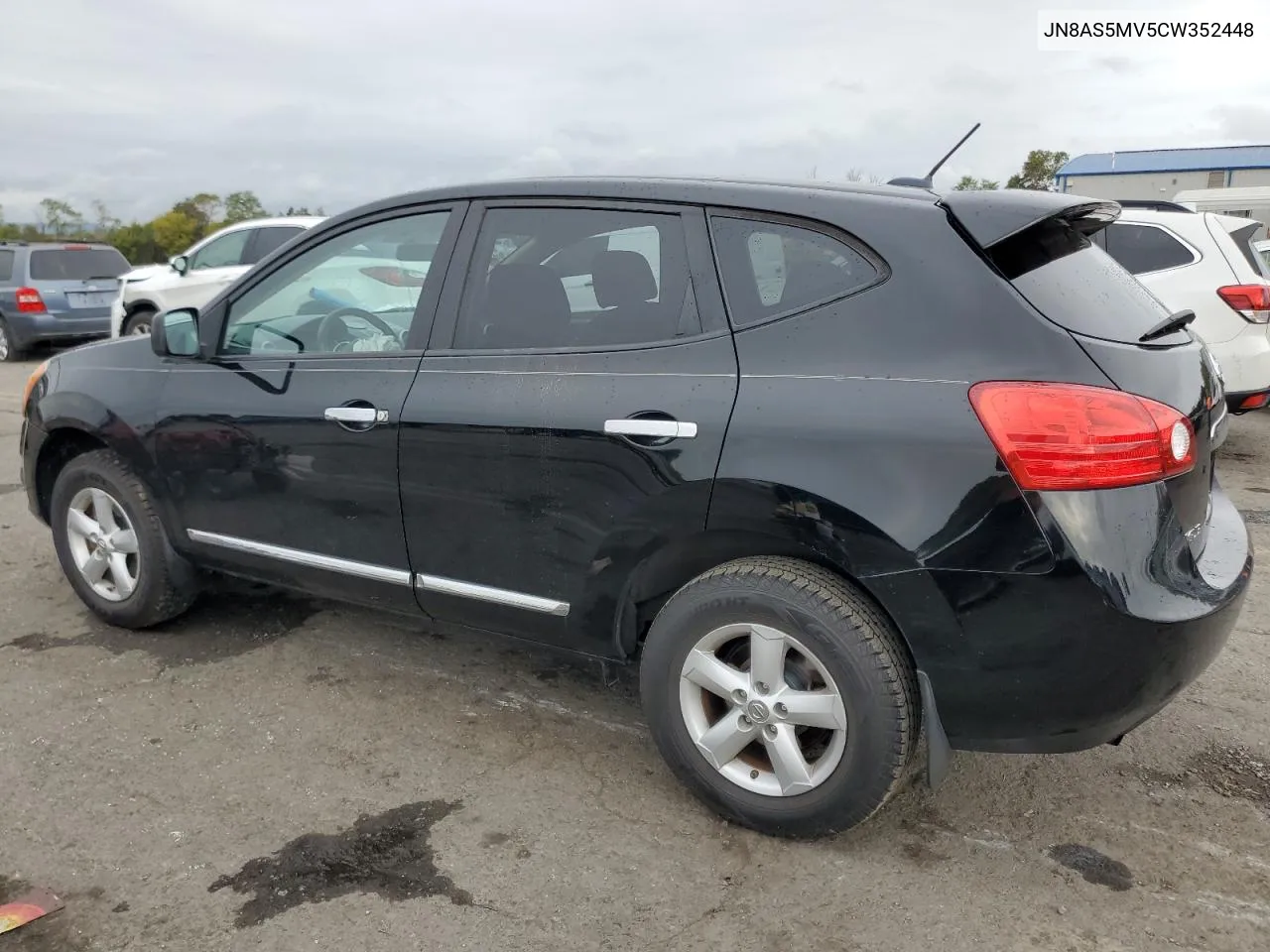 2012 Nissan Rogue S VIN: JN8AS5MV5CW352448 Lot: 72658054