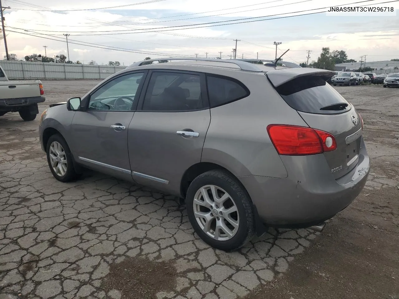 2012 Nissan Rogue S VIN: JN8AS5MT3CW296718 Lot: 72722694